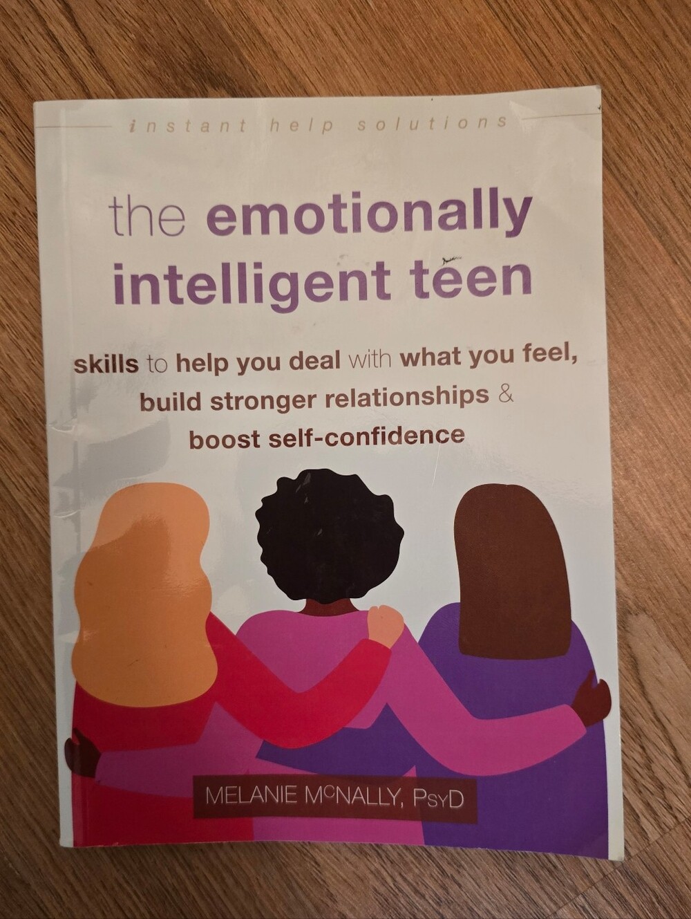 The Emotionally Intelligent Teen - Purple & Pink Cover